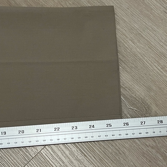 H&M Beige Brown Tan Trousers Wide Leg Pants - Picture 5 of 8